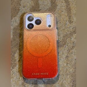 Case-Mate Ombré Orange 17 Pro Phone Case